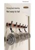 No-Drill Solid Wood Wall-Mounted Clothes and Hat Hook for Entrance or Hallway