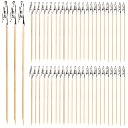 fogman Paint Sticks, Painting Clips, Easy-to-Use Alligator Clips, Pack of 50