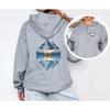 American High Street Autumn and Winter Cursive Letter Printed Hoodie Casual Loose Couple Hoodie Fashion Trend