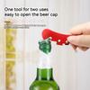 4PCS Portable Bottle Opener Stainless Steel Safety Side Cut Manual Can Opener Ergonomic Can Opener Multifunctional Kitchen Tools