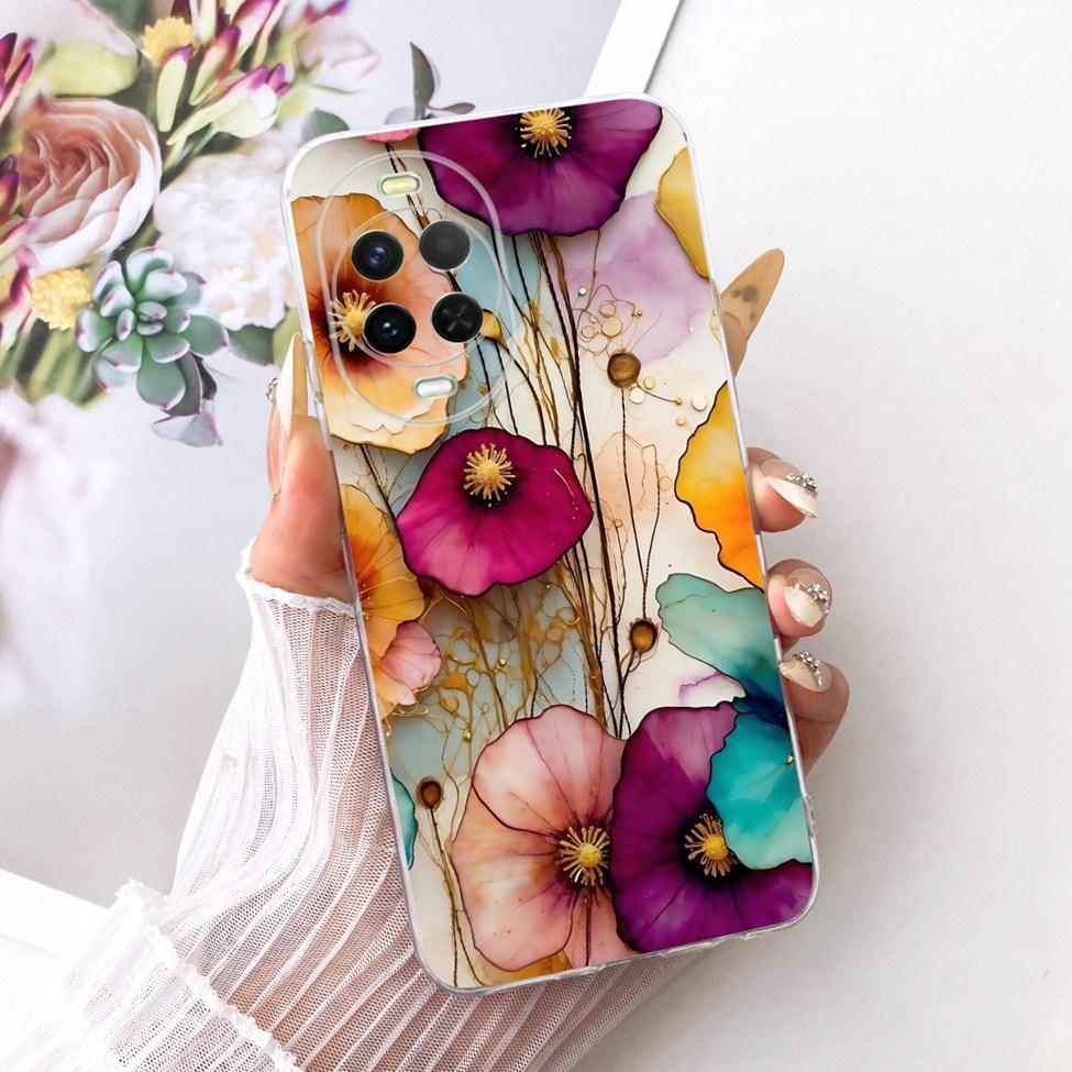 Transparent Case For Huawei Nova 15 Cover Cute Cat Fashion Butterfly Luxury Painted Casing For Huawei Nova15 PSN-AL00