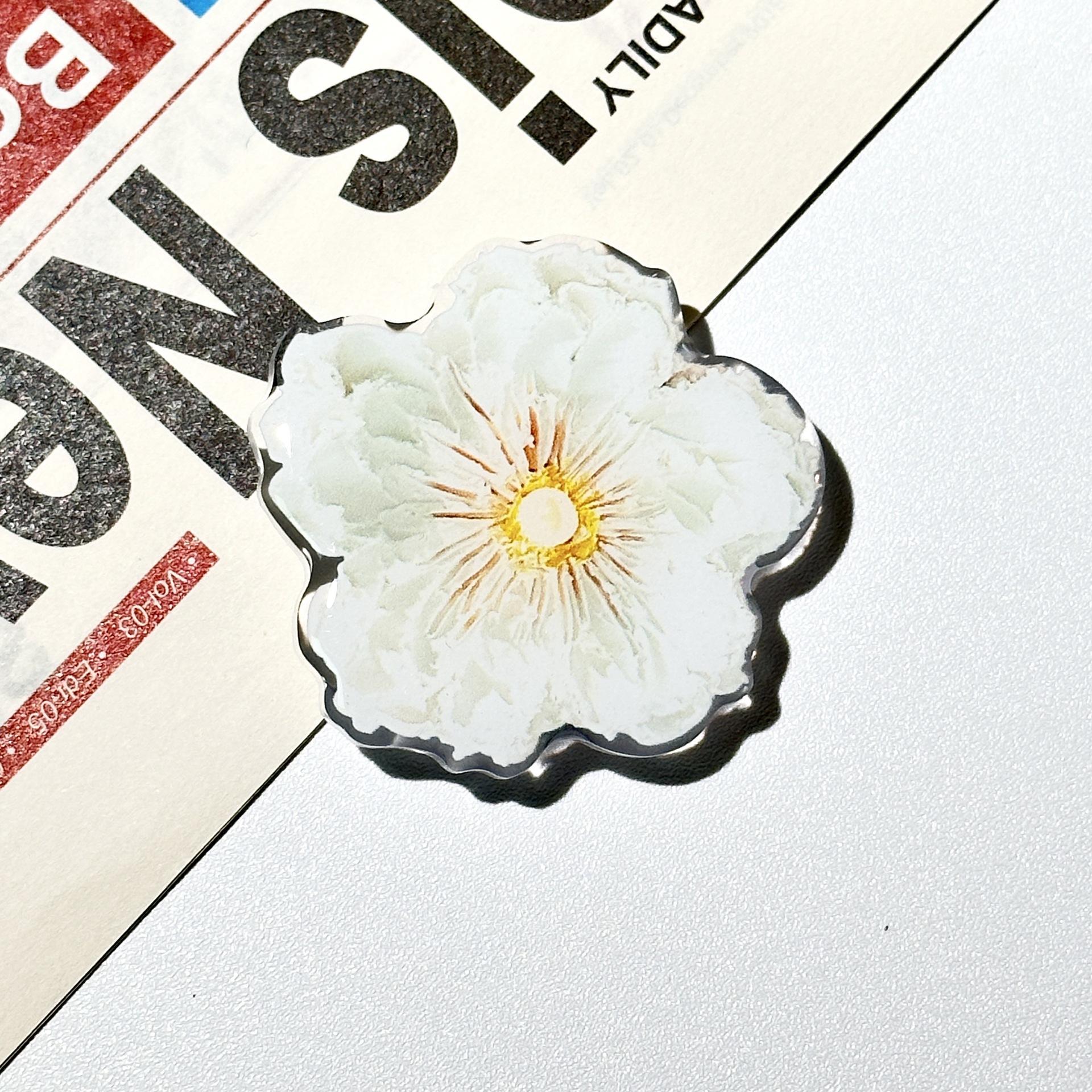 Epoxy Acrylic Airbag Stand Wholesale Pet Phone Holder Internet Celebrity Cartoon Telescopic Small Animal Portable a7Oil Painting Lily Stand