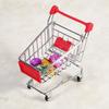 Parrot Toy Parakeet Budgie Cockatiel Intelligence Growth Tool Supermarket Shopping Cart Red
