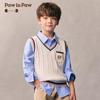 PawinPaw Anti-Static Cartoon Bear Boys' Knitted Vest