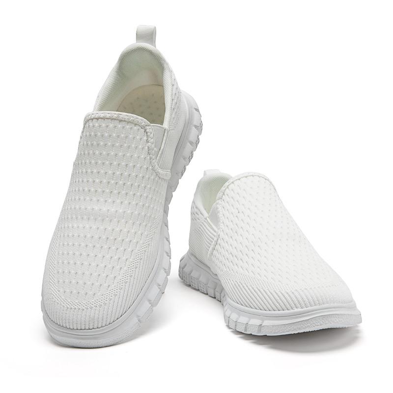 Fashion Fujeak Men Running Walking Knit Shoes Fashion Athletic Gym Sports Shoes Casual Sneakers Lightweight Men Sneakers Casual Shoes