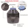 Electric Fishing Hook Sharpening Hone USB Rechargeable Abrasive Fish Hooks Sharpeners Grinding Disk Grinder Fishing Accessories