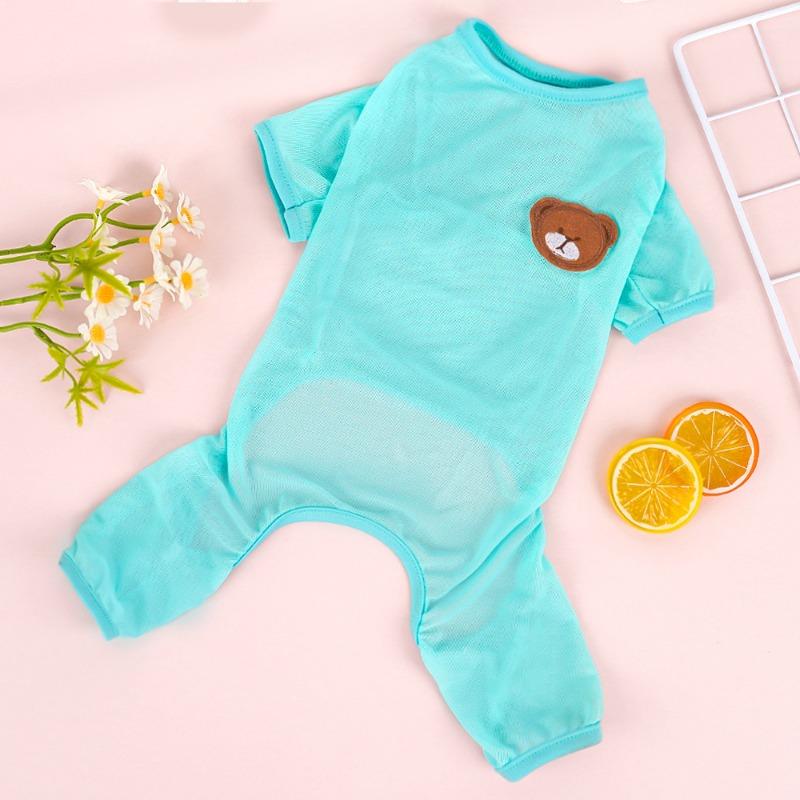 Pet Four-legged Clothes, Dog Four-legged Clothes, Cat Vests, Large Dog and Cat Supplies, Air-conditioned Suits, Mosquito Repellent