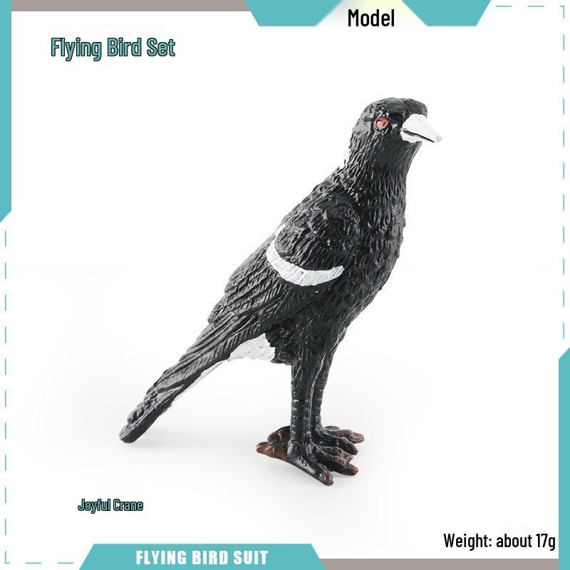 Cross-border Bird Model Ornament: Kingfisher, Magpie, Pigeon, Cuckoo, Barbet, Tit