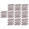 10Pcs Wall Sticker Self Adhesive Wallpaper 3 Dimensional Ceramic Tile Stickers Decoration