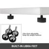 SucceBuy 880/1100Lbs Digital Livestock Scale Large Pet Vet Scale Stainless Steel Platform Elect Ronic Postal Shipping Scale