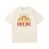 Unisex Oversized Cotton T-Shirt With Creative Graphic Print Streetwear Casual Tee Men Women