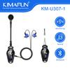 KIMAFUN Clip-On UHF Wireless Saxophone Microphone,with Reverb and Bluetooth Monitoring for Musicians,Audio Mixers,Speakers,PA