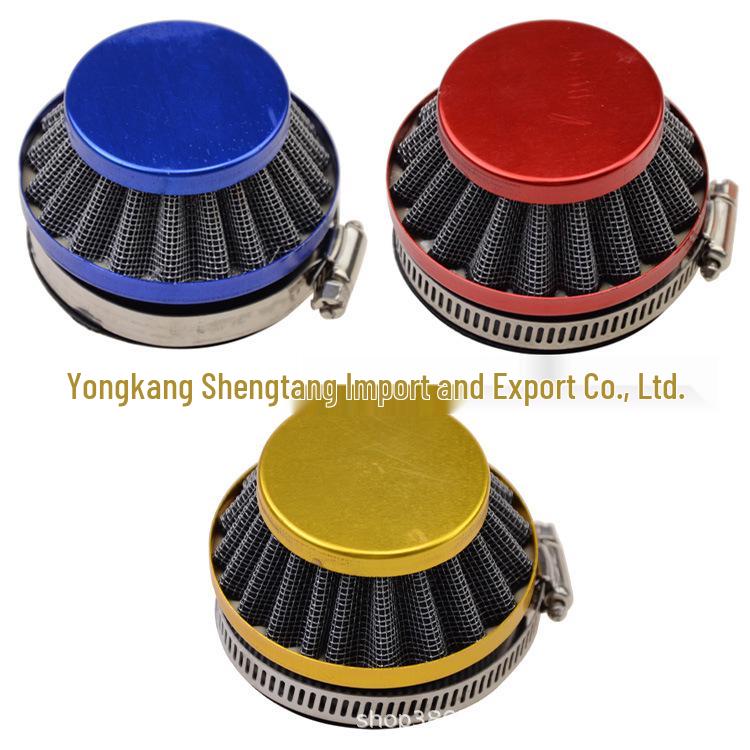 

58mm Blue/Red/Gold Air Filter for 47cc/49cc 2-Stroke Scooter/ATV синій
