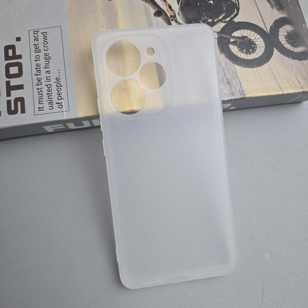 For Realme Neo 7 Turbo Case Fashion TPU Soft Silicone Matte Transparent Back Cover Simple Dustproof Shockproof Bumper