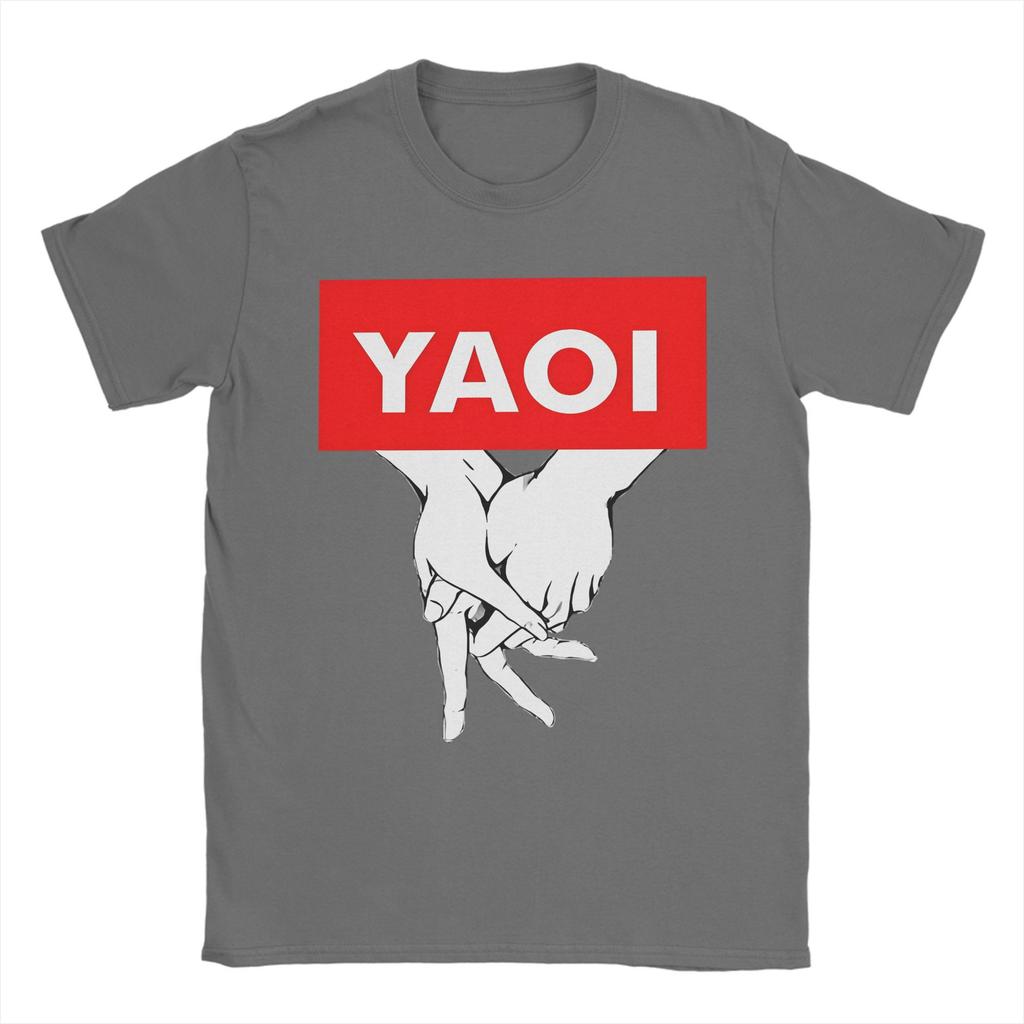 I Love Yaoi T Shirt Hip Hop T Shirts Short Sleeve Vintage Tshirt Summer 100 Cotton O-Neck Oversized Top Tees
