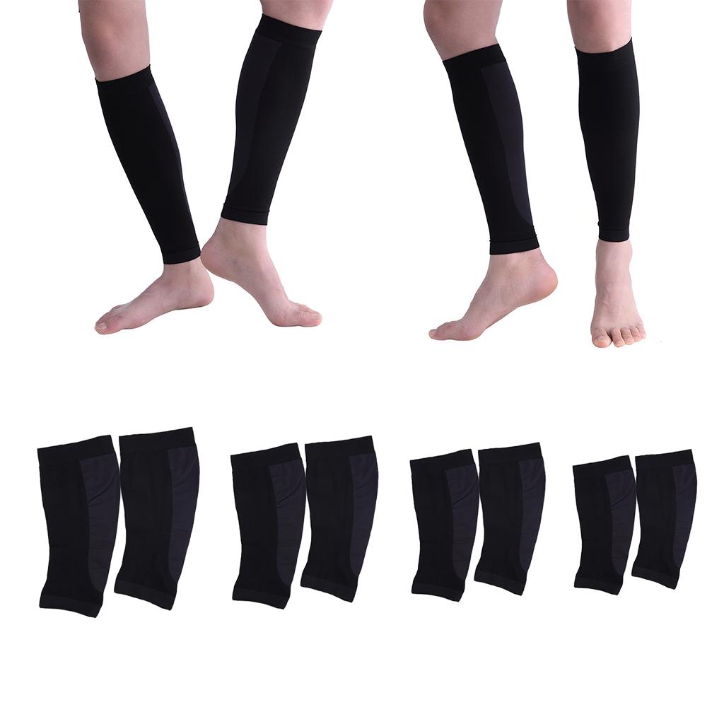 Calf Compression Sleeve Nylon Support for Shin Splint Relief Sports Leg Sleeve for Running Training