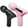 Deep Tissue Massage Gun USB Rechargeable 4 Speed Adjustable Portable Muscle Massager Pink Black