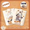Trendy Cartoon Card Holder for Women: Cute Portable Multi-Slot ID Storage Bag for Students