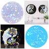 Diy Light and Shadow  Ornament Silicone Mold Scented Gypsum Ornaments Drop Glue Resin Mold for Decoration