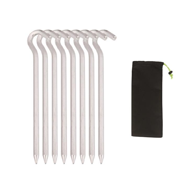 Aluminum Alloy Ground Nails Anchors Tent Accessory For Outdoor Camping Tent Peg