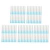 100pcs Dental Cleaned Endo Irrigation 23G Single Side Hole Needle Tip Disposable Endo Syringe