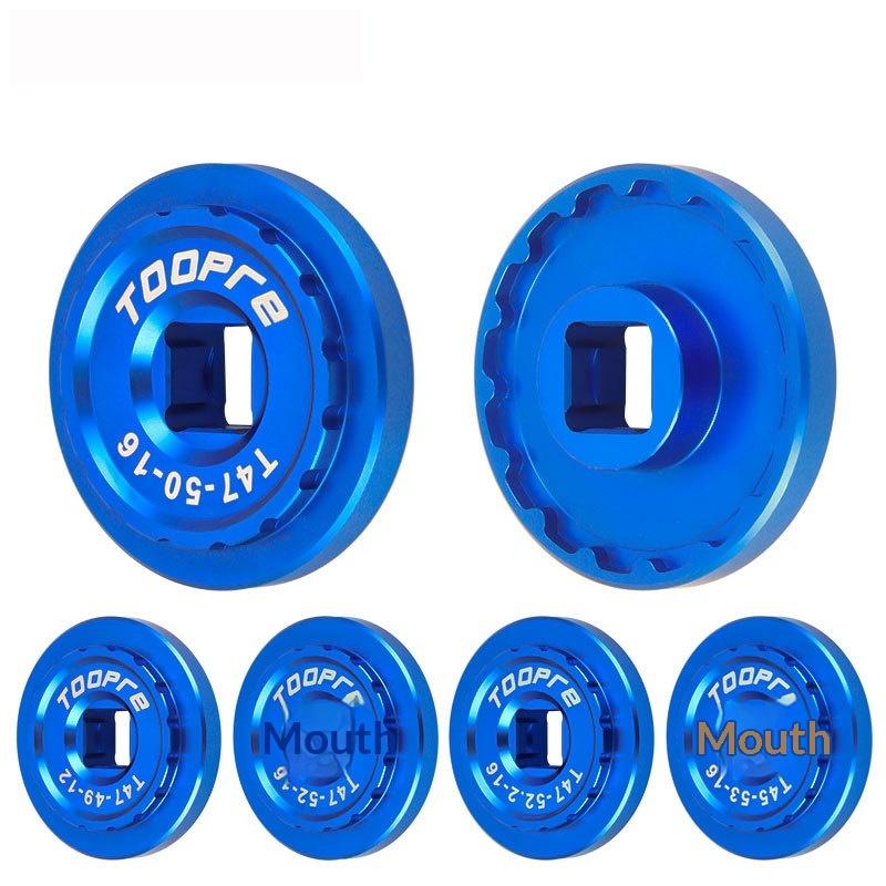Fahrrad Innenlager Werkzeug T45 T47 Demontage Nuss CNC Aluminiumlegierung Schlüssel Für BB Schalen Reparatur Und Wartungswerkzeug