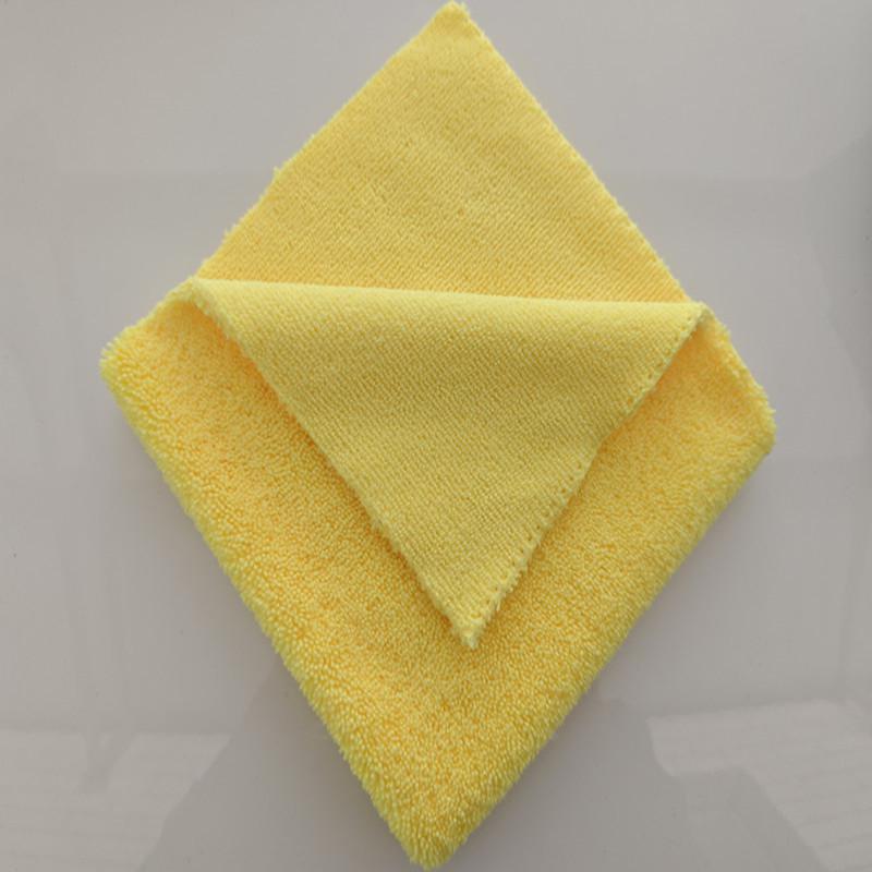 Lint-Free Absorbent Warp-Knitted Car Wash Towel for Waxing and Crystal Coating