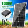 100w Solar Panel Portable Flexible Monocrystalline Silicon Solar Charger Kit for Car Boat Marine