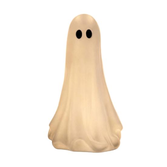 Unique Halloween Gifts Cute Ghost Resin Ornament, Matte Finish Desktop Figurine, Decorative Gothic Home Accents Statue for Living Room Entrance