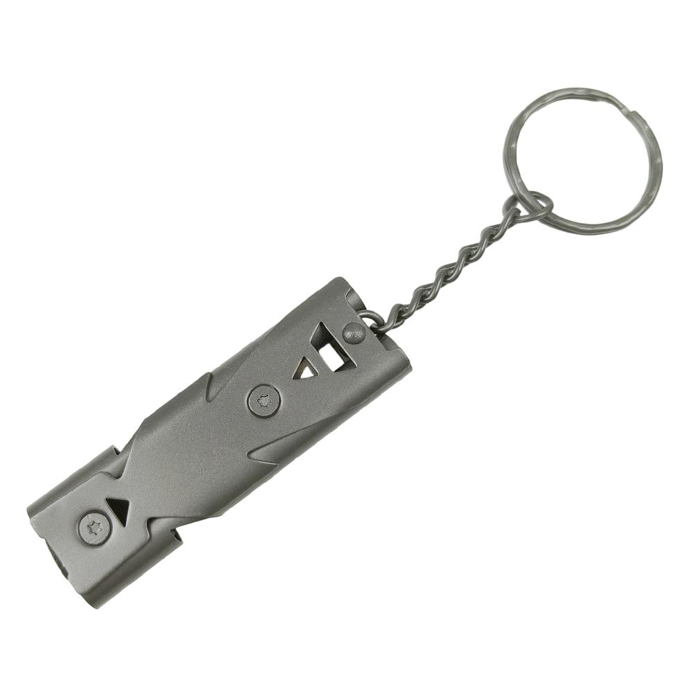 

Double/Three Tube Survival Whistle High Decibel Emergency Keychain Pendant Loud Outdoor Camping Tool Portable MultiFunction Pack