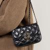 Quilted Chain Bag Genuine Leather Single Shoulder Crossbody Bag 2025 New Fashion Versatile Small Bag Vintage Small Square Bag Handbag
