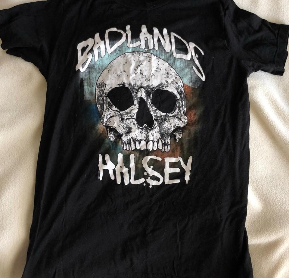 Badlands Halsey Hold Me Down Baumwolle Neu Selten Schwarz Herren S-34XL T-Shirt