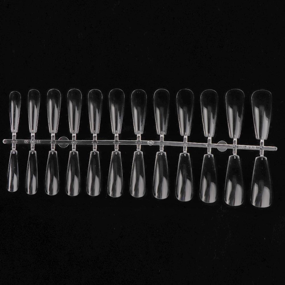 500pcs Fake Nail Tips Artificial Full Cover Manicure False Nail Tips Nail Art Accessory