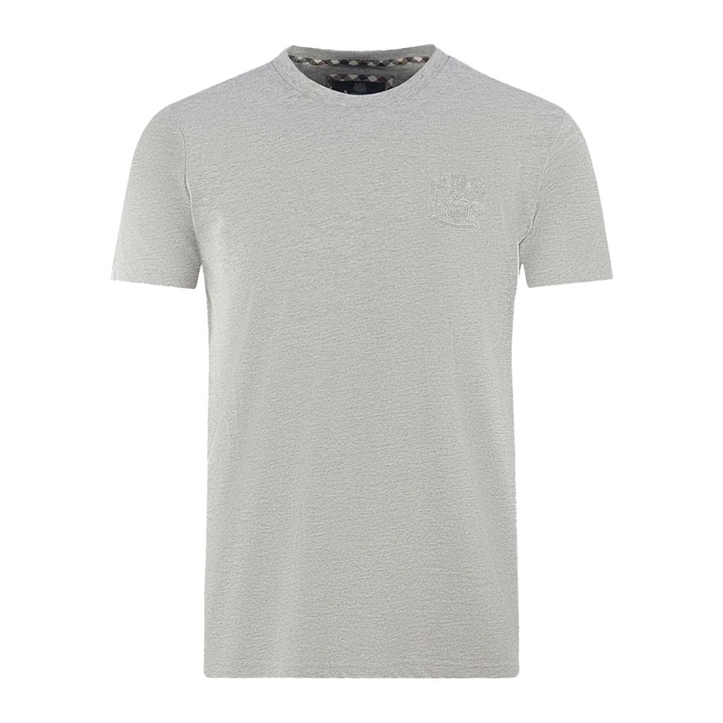 Aquascutum Mens London Aldis Tonal Logo T-Shirt