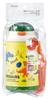 Skater Silicone Straw Water Dinosaur Bottle, 400ml, Push-Open, Design, 26, SSH4C-A