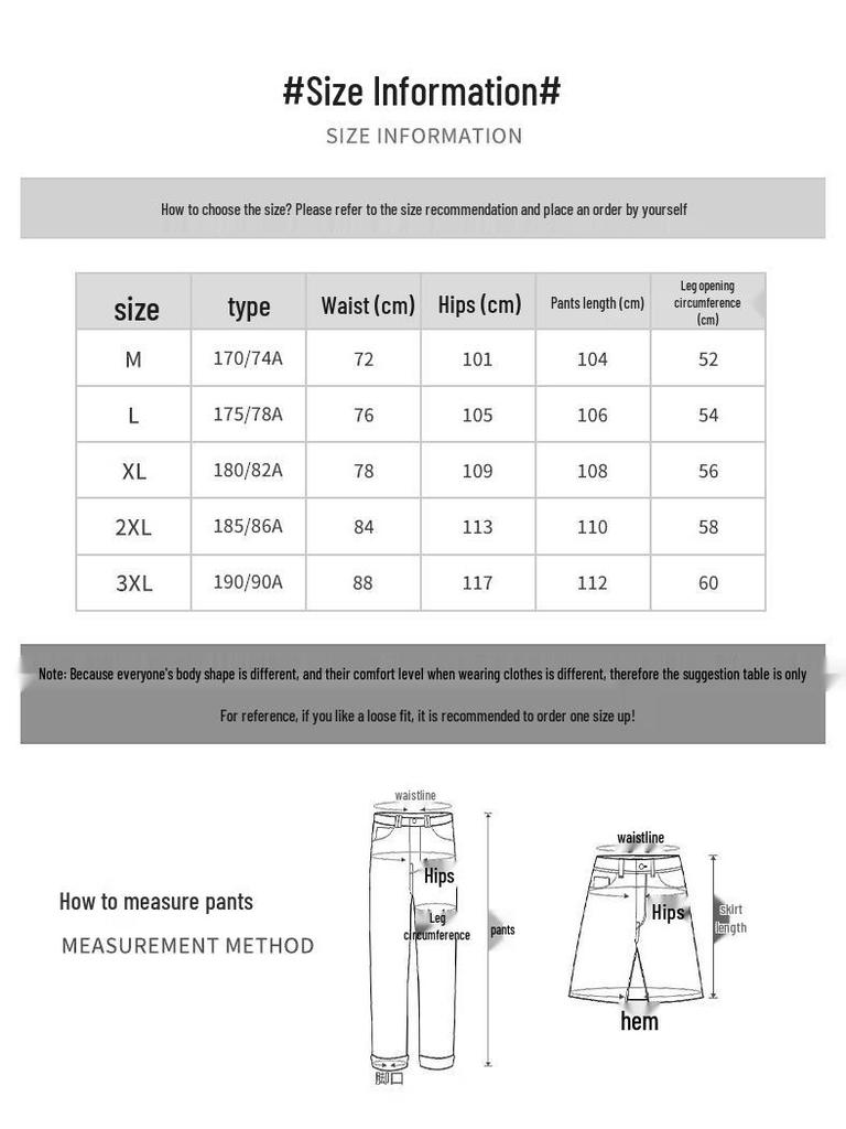 Izzueit Herren Plissee Baumwoll Freizeithose mit geradem Bein