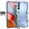 Zimon Armor Kovový Hliníkový Bumper Pro Telefon Samsung Galaxy S24 S23 S26 S25+ Ultra FE Kryt Mechanický Čistě Ručně Vyráběné Pouzdro s Lebkou