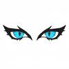 Double Pupils Reflective Evil Eye Sticker Universal Cool Car Stickers  Multipurpose