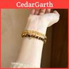 Boho Geometrisches Kristall Damen Mode Armband Mit Gold-Finish Für Den Täglichen Gebrauch