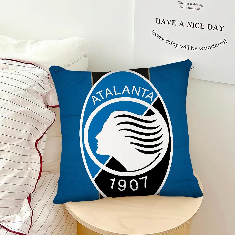 A-Atalanta B-Bergamasca Calcio Square Pillow Bedroom Sofa Leisure Comfort Cushion Car Living Room Home Decoration 16x16Inch