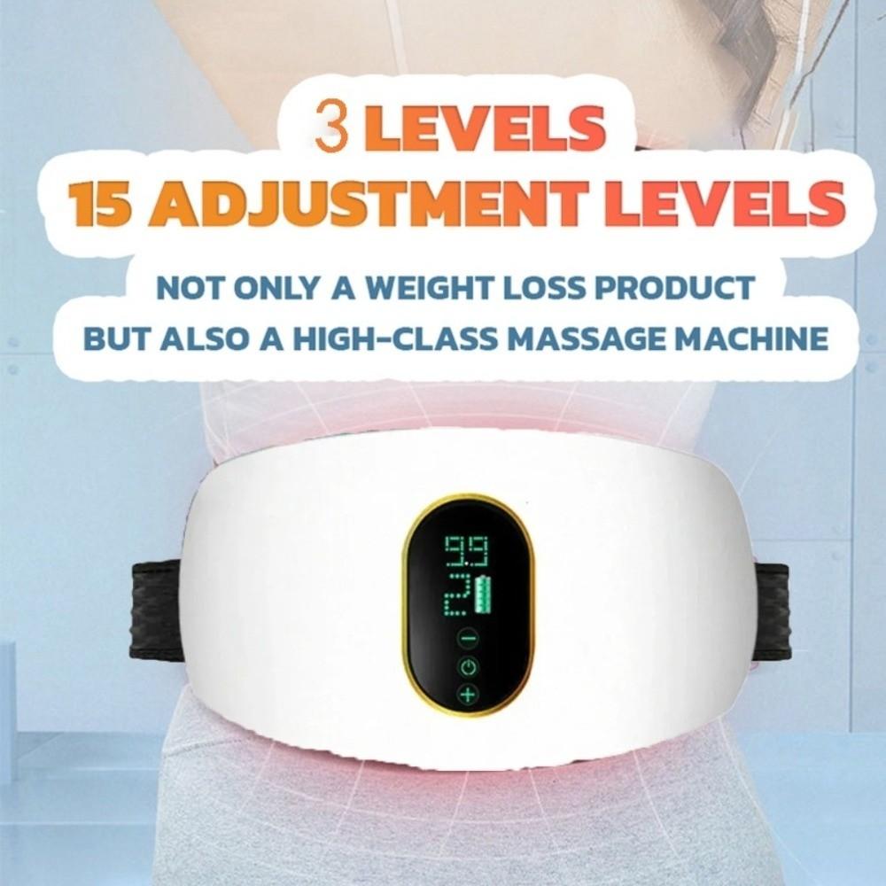 Vibration Belly Vibration Belt Portable Slimming Massage Belt Weight-loss Machine  Weight Loss