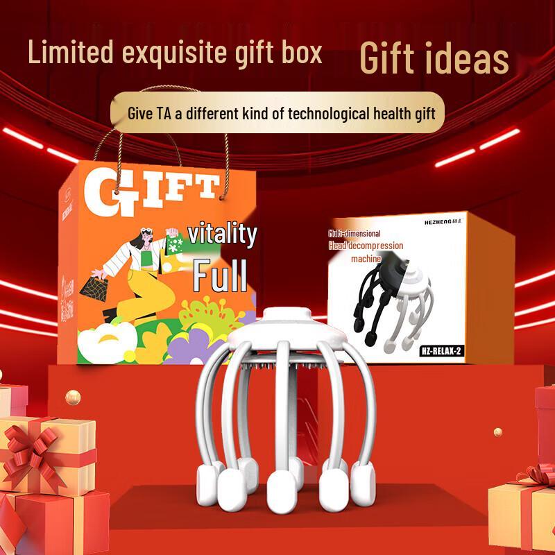 HEZHENG Electric Octopus Head Massager