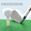 Rubber Golf Tees Wear Resistant Unique Texture Compact Size Premium Indoor Outdoor Practice