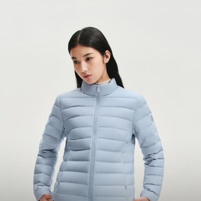 BOSIDENG Women's Lightweight Stand Collar Down Jacket