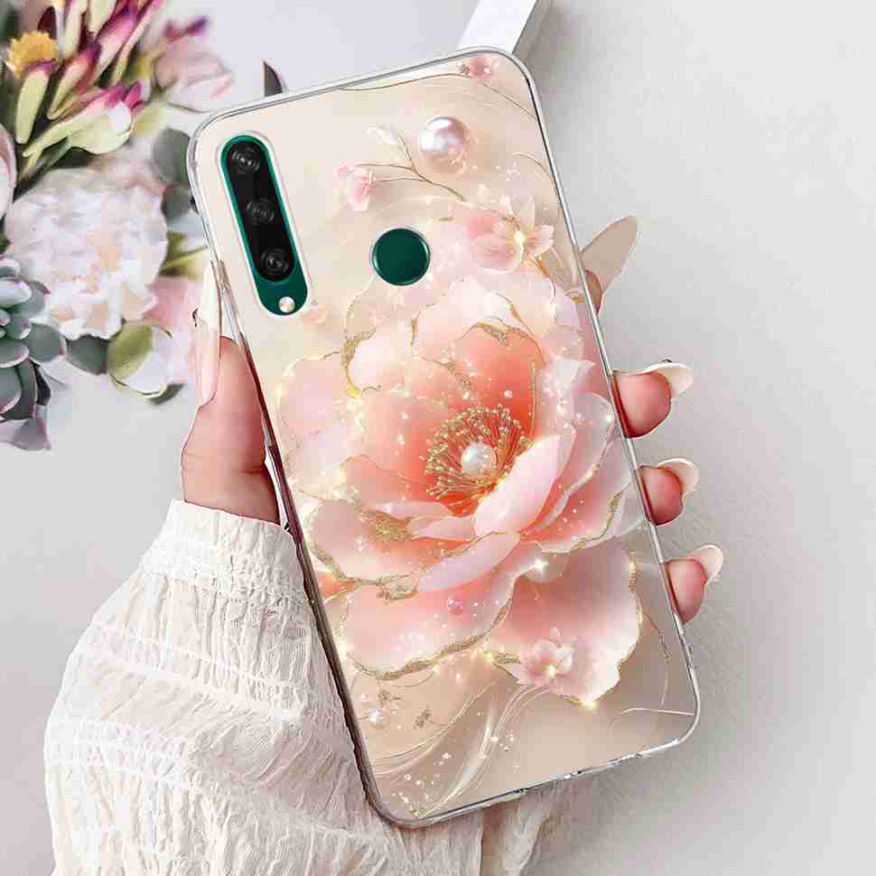 For Huawei Y6p Case Popular Painted Cover Soft Silicone Phone Case For Huawei Y 6p Y6p Y 7p Y7p Back Cover Bumper