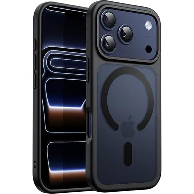 Magnetické pouzdro pro Magsafe iPhone 17 Pro Max Air 16E 16 E 15 Plus 14 13 12 11 Mag Safe Průsvitné Matné Minimalistické Nárazuvzdorné Pouzdro na telefon Příslušenství