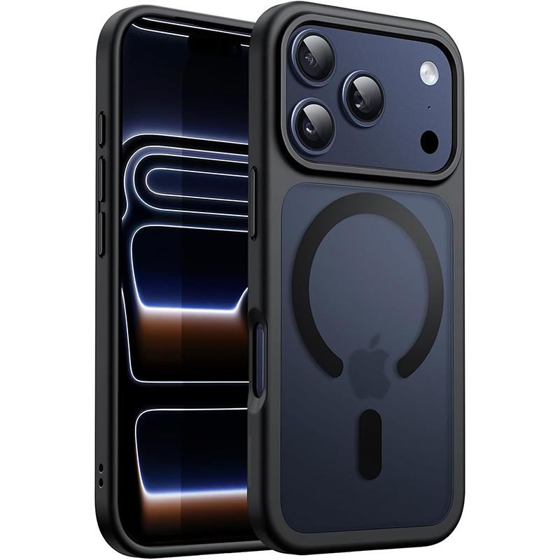 Magnetic Case for Magsafe iPhone 17 Pro Max Air 16E 16 E 15 Plus 14 13 12 11 Mag Safe Translucent Matte Minimalist Shockproof Phone Cover Accessories