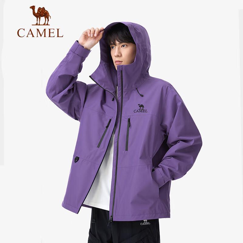 CAMEL A14BA31187 Men's Outdoor Windproof Waterproof Hiking Jacket