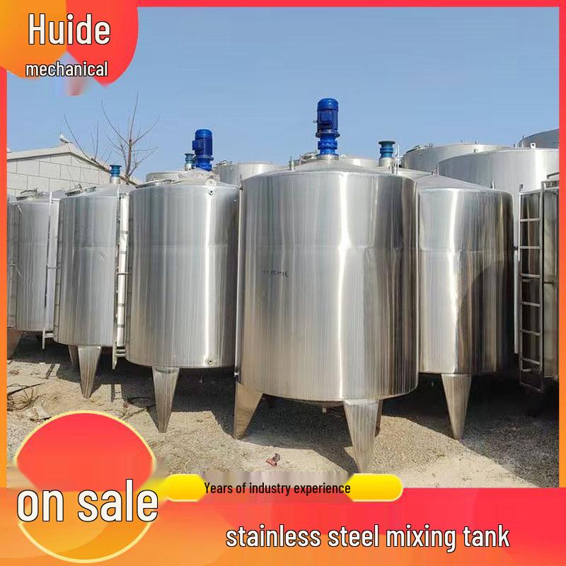 Explosion-Proof 304 Stainless Steel Electric Heated Pneumatic Agitation Tank for Mixing Chemicals in Laboratories