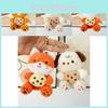 Chaveiro Urso de Pelúcia Adorável Brinquedo Macio Presentes de Casal Para Crianças Personalizável 12cm